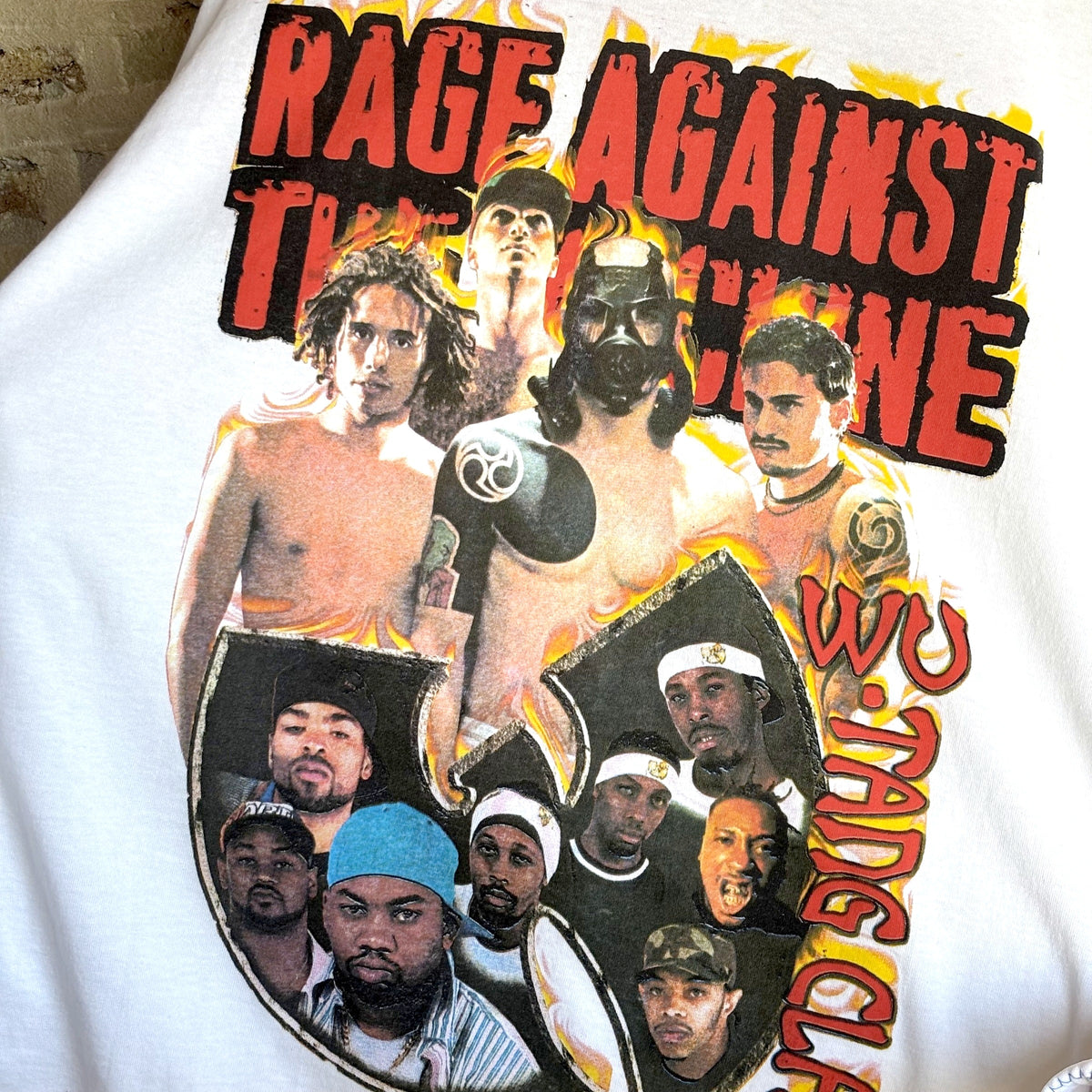 1997 Rage Against the Machine × Wu-Tang Clan Tour Tee