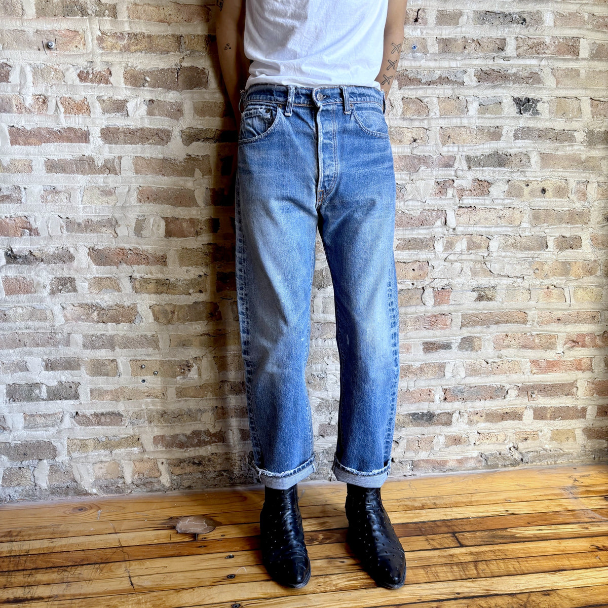 Late 1960s Levi's 501 Big E Redline Jean