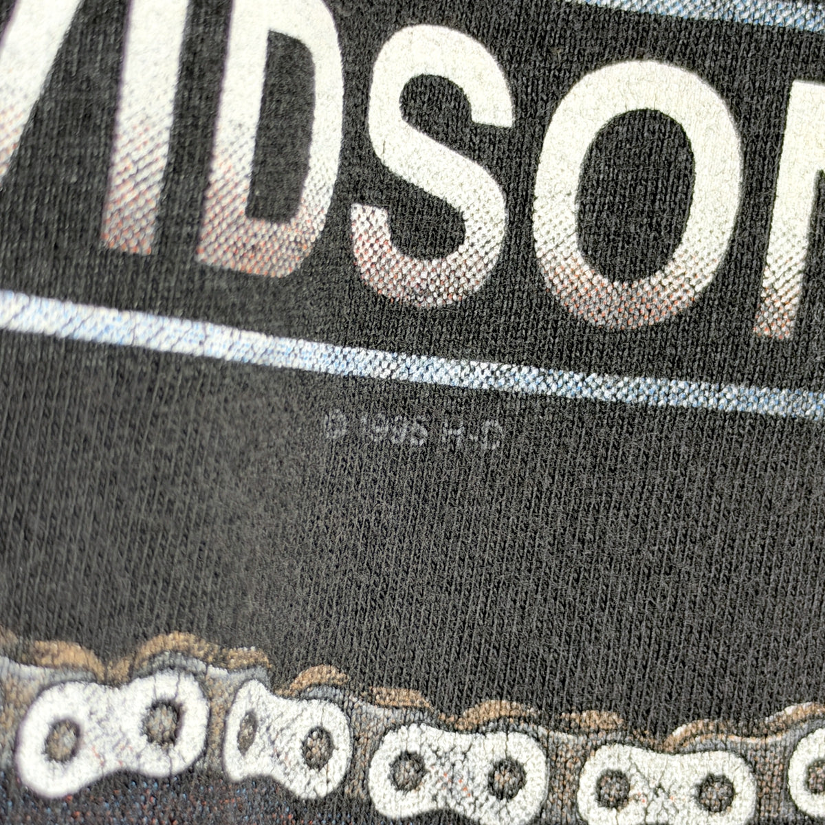 Vintage 1995 Harley-Davidson Cotton Pocket Tee – Genuine Parts Graphic, Dudley Perkins San Francisco Back